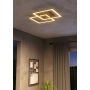 TAKLAMPE EGLO LOMALTAS-Z LED 4X8W 2700-6500K SVART/TRE 77 CM