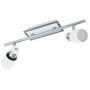 SPOTSKINNE EGLO DAVIDA LED2 KROM/HVIT