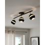 SPOTSKINNE EGLO NOCITO 3L LED 3X4W SVART/GULL