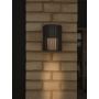 VEGGLAMPE NORDLUX ALUDRA SEASIDE SVART ALU IP44