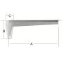 L-PROFIL VORMANN KONSOLL 480MM GALVANISERT