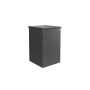 SØPPELKASSE BIOHORT ALEX MØRKGRÅ METALLIC