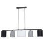 LANGBORDSPENDEL EGLO ALMEIDA TEKSTIL/STÅL E14 5X25 W 120 CM