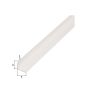 VINKELPROFIL GAH ALBERTS PVC 2000X25X25MM HVIT