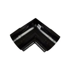 RENNEVINKEL RIAS INNVENDIG HJØRNE 90 GRADER SVART 100MM