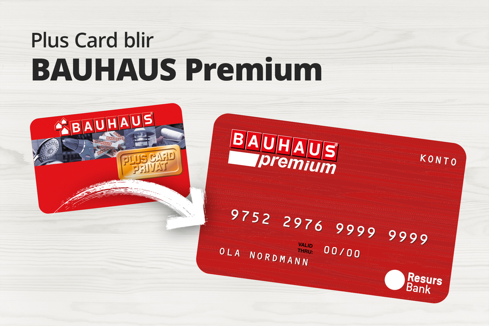 Plus Card Bauhaus Premium